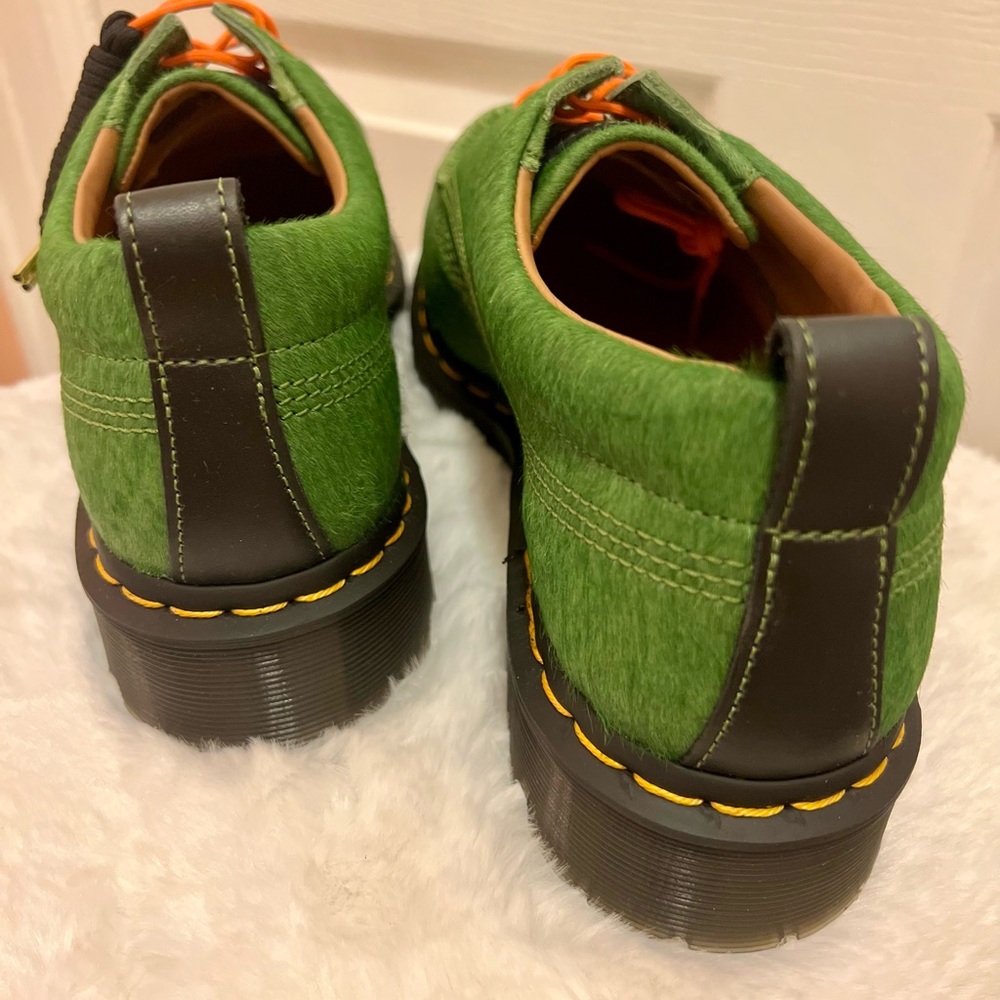 Dr. Martens Green Men's Oxfords - Picture 10 of 12